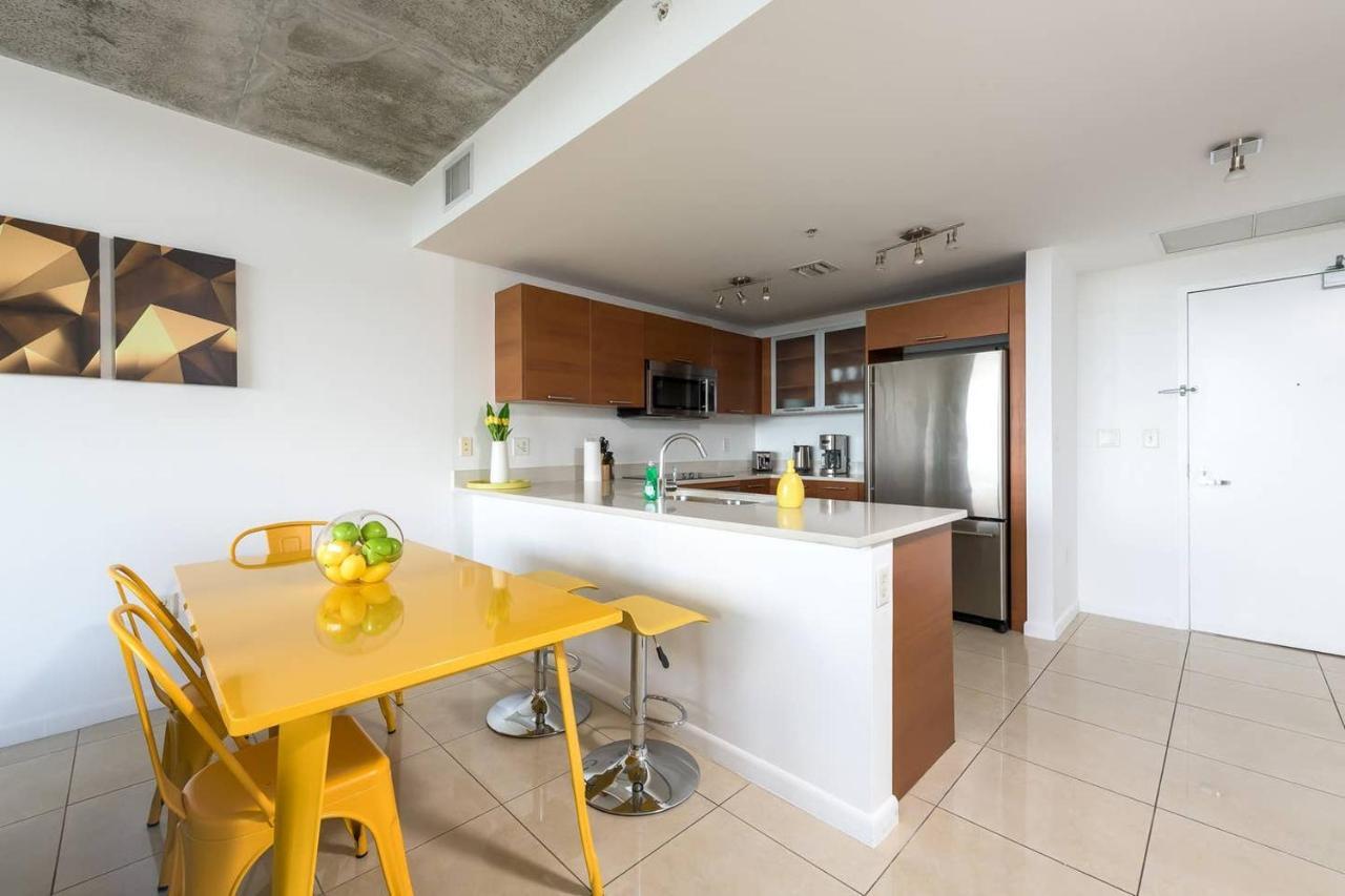 Modern 1 Bedroom Midtown Miami With Free Parking Exterior foto