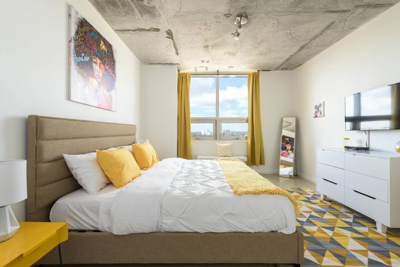 Modern 1 Bedroom Midtown Miami With Free Parking Exterior foto