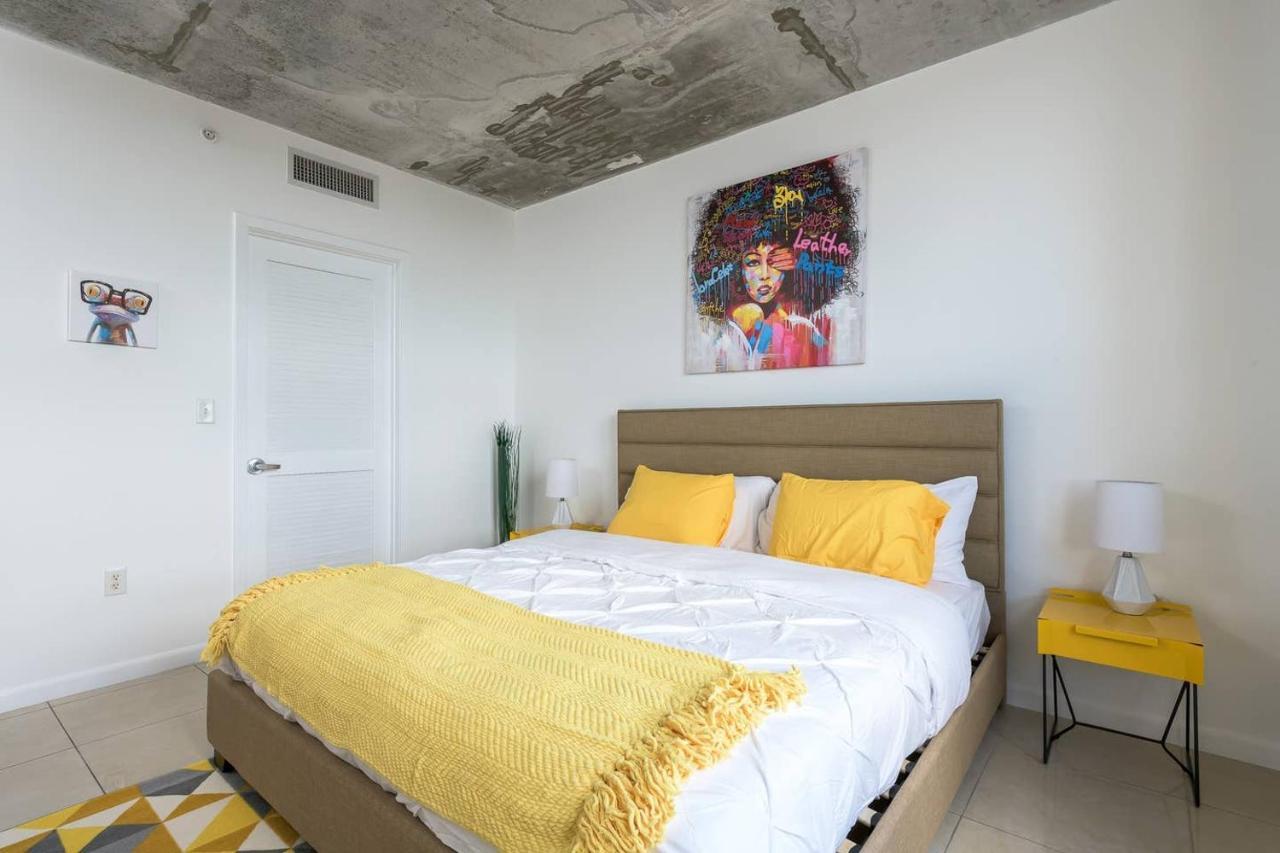 Modern 1 Bedroom Midtown Miami With Free Parking Exterior foto