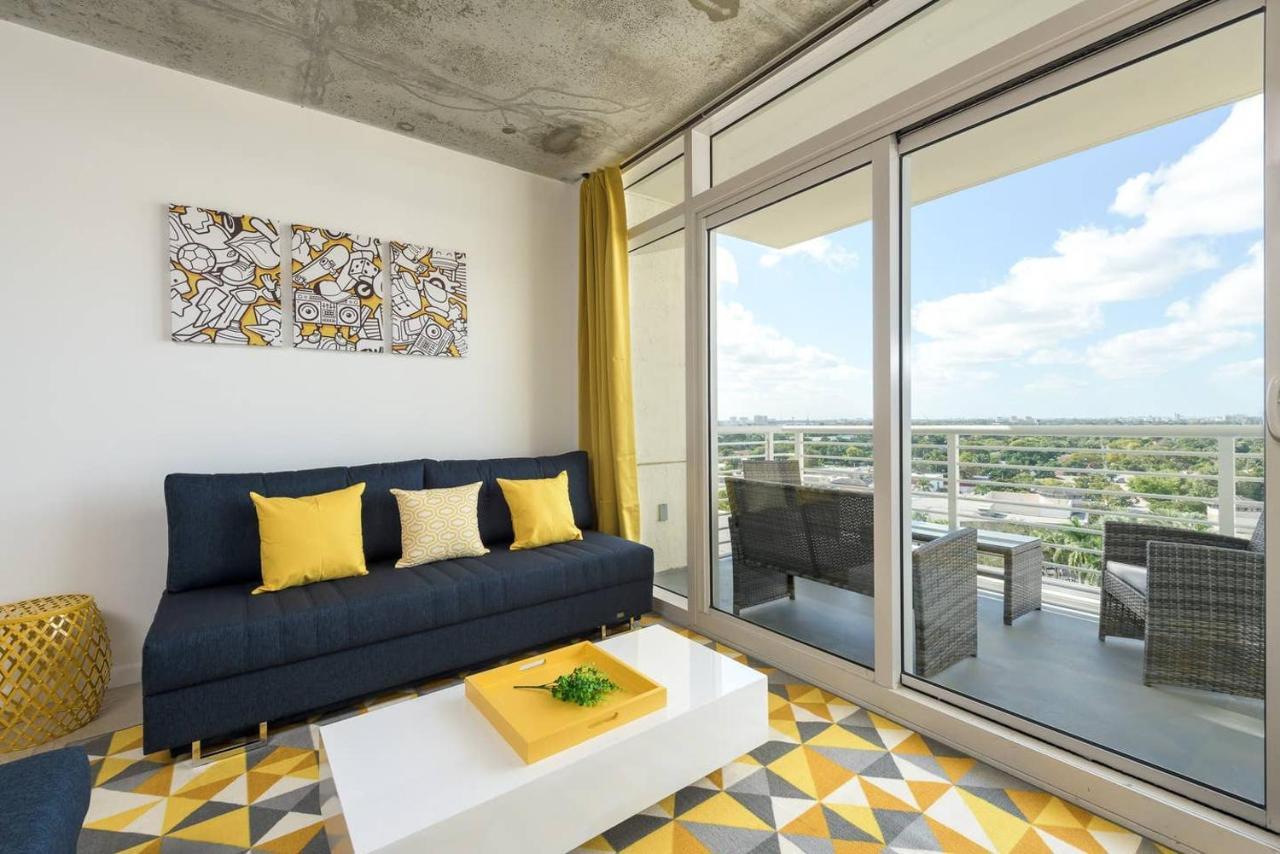 Modern 1 Bedroom Midtown Miami With Free Parking Exterior foto