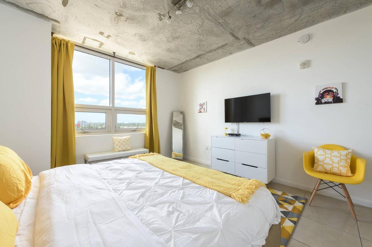 Modern 1 Bedroom Midtown Miami With Free Parking Exterior foto