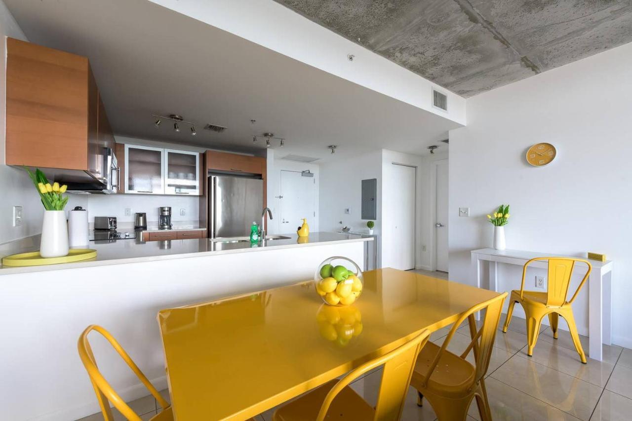 Modern 1 Bedroom Midtown Miami With Free Parking Exterior foto