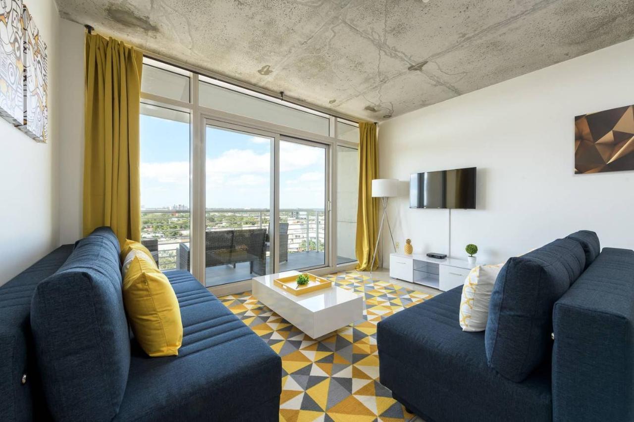 Modern 1 Bedroom Midtown Miami With Free Parking Exterior foto