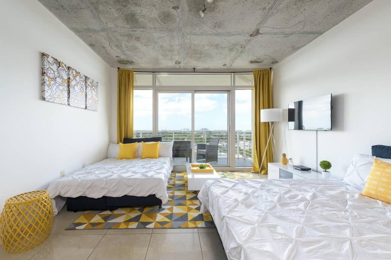 Modern 1 Bedroom Midtown Miami With Free Parking Exterior foto